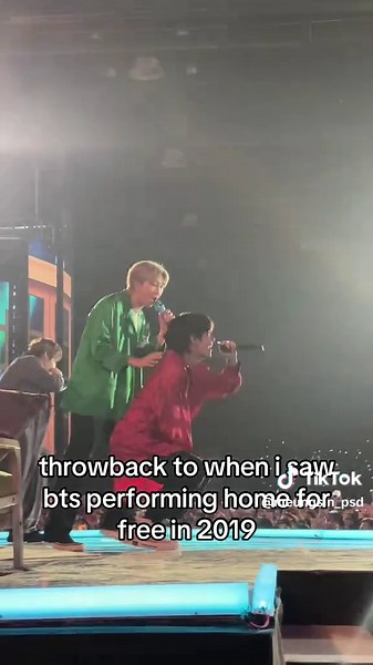 found this from my old drive...at the 2019 KBS music festival (all tickets were free and u had to apply through a lottery lol) #bts #방탄 #army