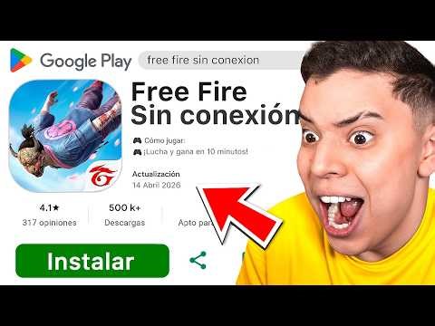 ¡PROBE EL NUEVO FREE FIRE SIN CONEXION Y ES INCREIBLE! 🔥 * JUGAR SIN INTERNET * 2026