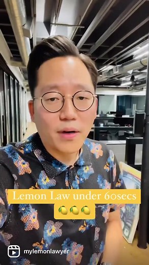 Understanding Lemon Law in Under 60 Seconds