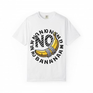 Nano Banana T-shirt: Funny Anti-banana Meme Graphic Tee - Etsy