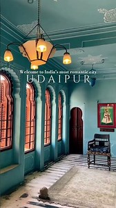 Welcome to the most romantic city - Udaipur🫶🏼✨📍