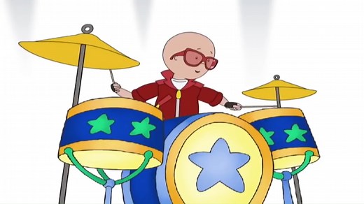 Caillou Rocks! Remember when Caillou was in a band? 🧑‍🎤🎵 | Caillou