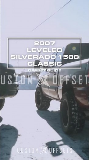 2007 Silverado 1500 Classic - Level OFFSET VIDEO GUIDE FROM CUSTOM OFFSETS
