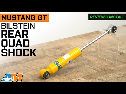 1986-2004 Mustang Bilstein B6 Performance Series Rear Quad Shock Review & Install
