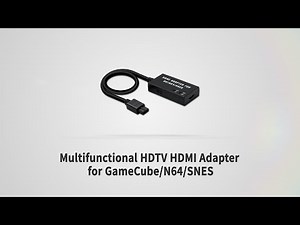 Mcbazel Multifunctional HDTV HDMI Adapter Convert Cable for GameCube/N64/SNES Retro Console