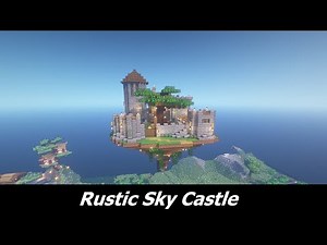MINECRAFT: Rustic Sky Castle (Archicraft Tutorial) ✨
