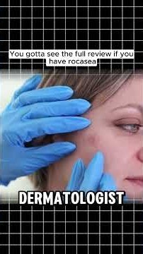 The best 5 rosacea treatments #rosacea #skincarereview #skincareroutine #beauty