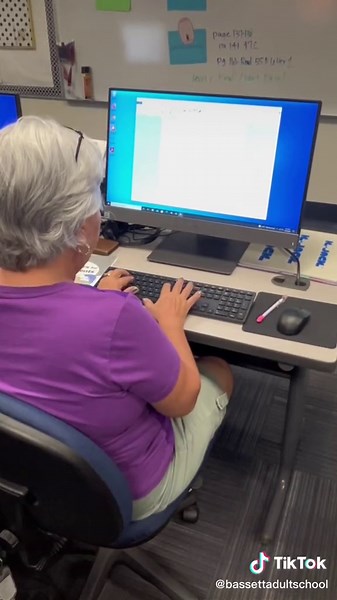 New to computers? No worries. Give us a call to enroll in our Intro to Computers class #introtocomputers #continueeducation #adulted