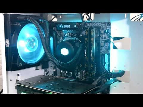 Cooler master Masterliquid ML120L RGB | Unboxing , Installation , Review - AMD Ryzen 2700