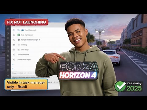 Fix Forza Horizon 4 Showing in Task Manager But Not Launching (FitGirl 2026)