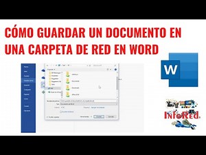 📄 Cómo Guardar un Documento en una Carpeta de Red en Word 🌐