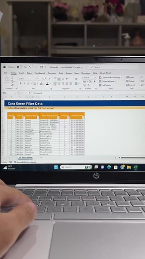 Ini dia cara keren buat filter data di excel, yuk cobain biar sekalian bisa tipis-tipis show off ke atasan 😎🚀 #KelasExcel #ExcelTips #LearnByte #SemuaBisaNaikKelas #SerunyaBerbagi