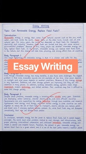 🔴 Essay Writing | Easy English Essay Writing Tips for Beginners #Shorts