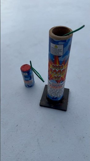 TESTING BOOM BOX SHELLS (BLUE EDITION) #Fireworks #Shorts