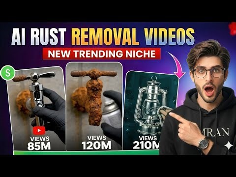 How to Create Viral Rust Removal Videos | Step by Step Guide | Trending Niche 2026