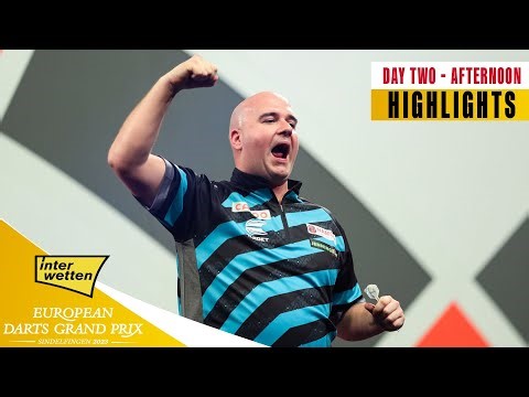 STATEMENT SENT OUT! | Day Two Afternoon Highlights | 2023 European Darts Grand Prix