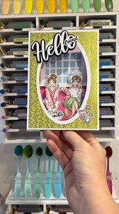 1.1K views · 229 reactions | The loose ladies are in the salon today! I made this Springy Diorama card using the stamps from @creativestampingmagazine issue 145. #craftstash #popupcards #dioramacard #cardmaking #papercraft #creativestampingmagazine #daisymae #mixedupcraft | Mixed Up Craft | Facebook
