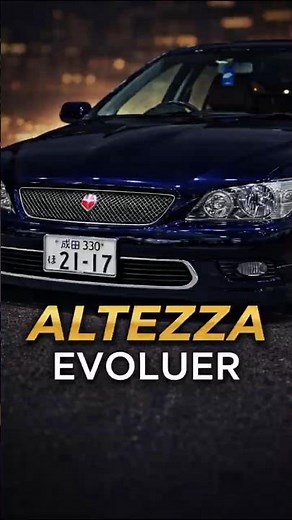 Altezza Evoluer — версия, о которой молчат #altezza #jdm #toyota