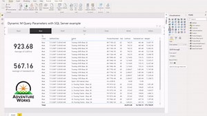 Power BI Desktop 中的動態 M 查詢參數