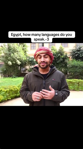Egypt, how many languages do you speak.-3