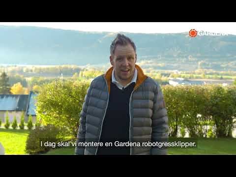 Installasjon av Gardena robotgressklipper og smart gateway