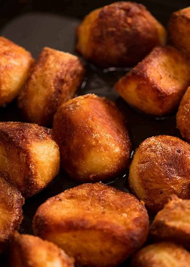 Duck Fat Potatoes - Crispiest, Best Roast Potatoes EVER!