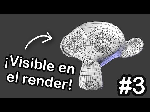 Trucos Blender #3: Renderizado de la Malla 3D (Wireframe)