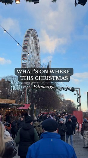 116K views · 780 reactions | Visiting Edinburgh this Christmas? We've got your festive plans covered, here's a look at where everything is happening across the city centre. From chilling in the Polar Ice Bar to flying above the streets on the StarFlyer, the city is bursting with Christmas spirit already.  Edinburgh's Christmas | Visit Edinburgh | Facebook