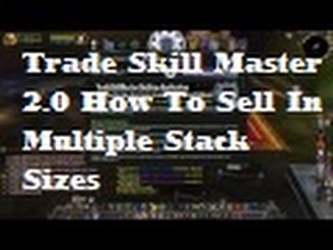 TSM 2.0 How To Sell In Different Stack Sizes - Silenthunder's WoW Gold Guides