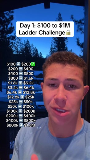 Turning $100 into $1M: Day 1 of Sports Ladder Challenge