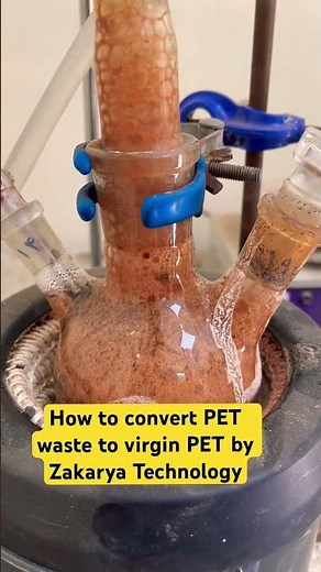 Chemical Recycling - Depolymerization - Glycolysis - PET - by Zakarya Group
