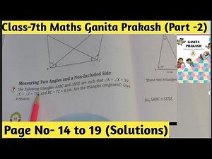 Geometry Twins Class 7 Maths Ganita Prakash Part -2 Chapter -1 | Page No 14 to 19 | Solutions