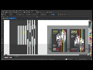 Cover Page Design Tutorial for Beginners - Graphic Designing Techniques - Coreldraw