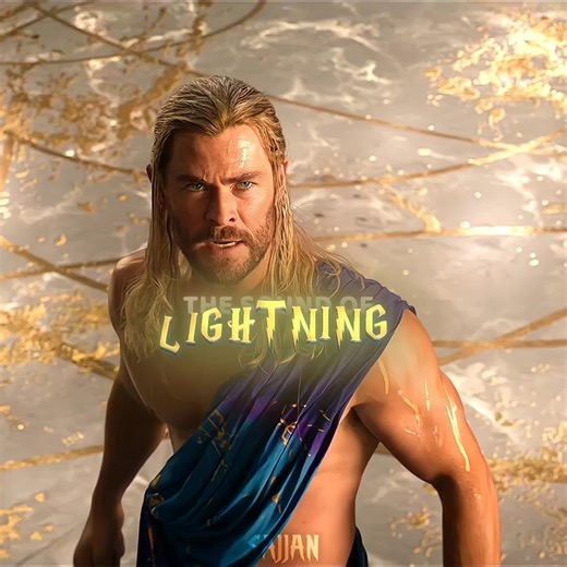 "That's the sound of lightning" | Thor edit | THOR-LOVE AND THUNDER | Song - KRUSHKRUSH |