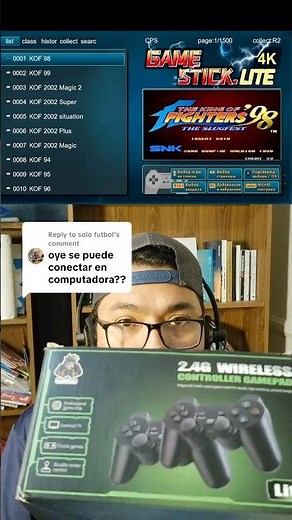 How to connect the Gamestick to the computer #gamestick #retrogames #gamesticklite