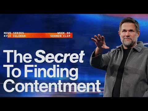 The Secret To Finding Contentment