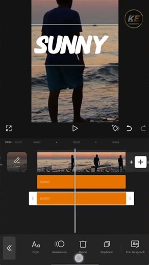Transperant Text Animation Tutorial | #ytshorts #capcut #shorts