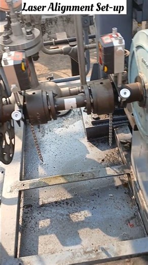 Laser Alignment Set-up #alignment #pump #laser #machine