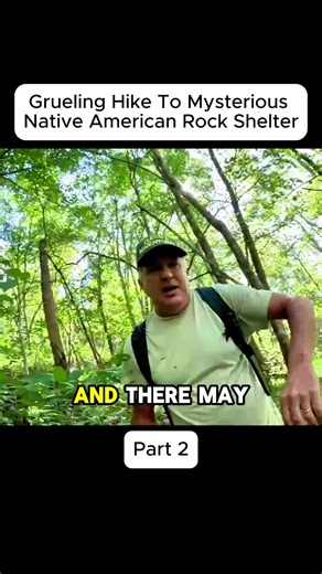 Grueling Hike To Mysterious Native American Rock Shelter... Clegg’s Adventures traverses difficult, overgrown terrain and steep cliff lines in West Virginia while searching for signs of historical habitation. By examining sandstone formations and overhangs, the journey highlights the challenges of locating potential archaeological sites hidden within the dense forest environment. Part 2 #TreasureHunting #ArtifactHunting #HistoryTok #AncientArtifacts #MetalDetecting
