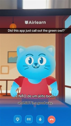 Did this app just call out the green owl?