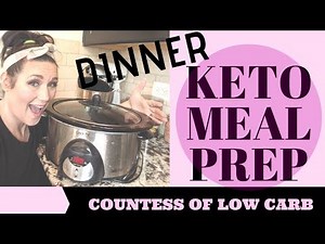 Keto Meal Prep 👸 Keto Dinner Recipes