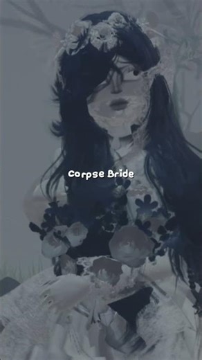 Corpse bride in dti #shorts #roblox #dresstoimpress