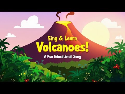 Learn & Sing Volcanoes 🌋 – Kids Song About Earth’s Fire