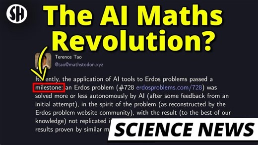 The AI Maths Revolution Has Begun | Sabine Hossenfelder | 12 comments