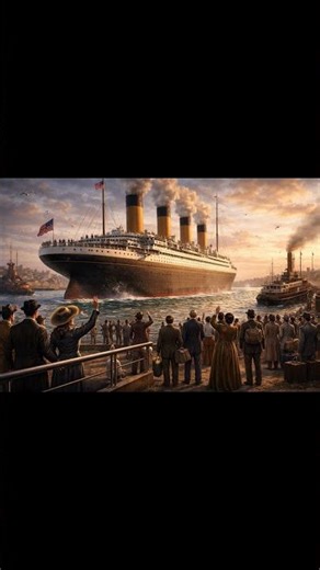 The Titanic's Maiden Voyage Begins