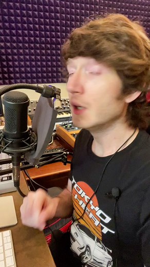 The vocals from “Digital Love” were created using this vocal processor 🤖❤️ #voiceeffects #talkbox #vocoder #daftpunk #harmony #digitech #midi #studio #vocalist #fyp #foryou