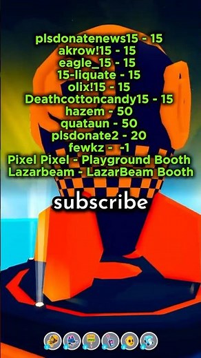 Pls Donate Secret Code... (Every Working Code!)