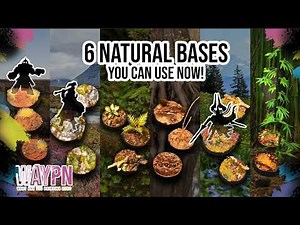 The basics of basing: Naturally. A tutorial for making your own Warhammer basing materials and bases