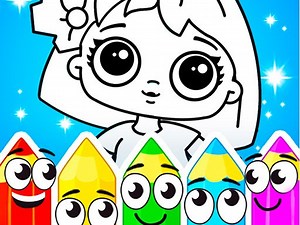 Play Coloring Dolls | Free Online  Games. KidzSearch.com