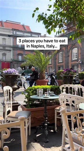 Here are 3 famous places to eat in Naples, Italy. You can see more on the itinerary on my blog. Head to the link in my bio, @aladyinlondon, and use the search box to find my blog post about how to spend 1 day in Naples. 😍 #naples #italy #naplesitaly #thingstodoinnaples #napoli